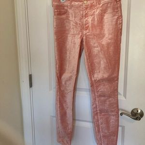 Anthropology velvet skinny